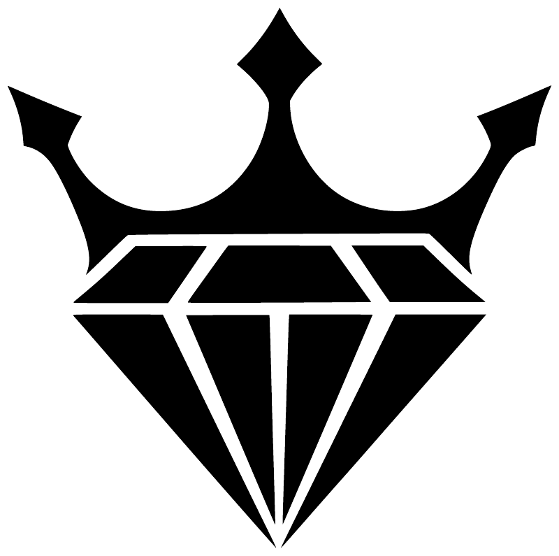 DiamondCX004 — Crowned Gem ; preview rendered from the saved vector PDF