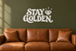 DiamondCX010 — Stay Golden; illustrative application of the exact PDF artwork