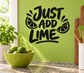 DrinkCX024 - Just Add Lime; illustrative application of the exact PDF artwork