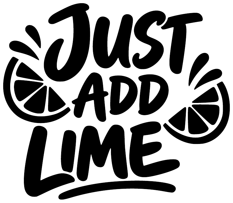 DrinkCX024 - Just Add Lime ; preview rendered from the saved vector PDF