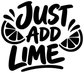 DrinkCX024 - Just Add Lime ; preview rendered from the saved vector PDF
