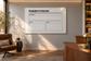 Dry-erase planning overlay with "Today's Focus" and four labeled writing boxes
