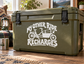 Vinyl decal with white 'My Other Ride Recharges' text and bike icon
