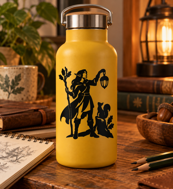ElfCX001 — Acorn Lantern Keeper; illustrative application of the exact PDF artwork