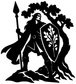 ElfCX014 — Oak Shield Sentinel ; preview rendered from the saved vector PDF