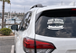 Car rear window vinyl decal: 'GOOD WATER GOOD COMPANY' and emblem