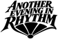 Black vinyl decal with "Another Evening In Rhythm" lettering and fan graphic