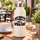 Black vinyl decal reading 'MAKE ROOM FOR OPEN SKY' with hang glider silhouette