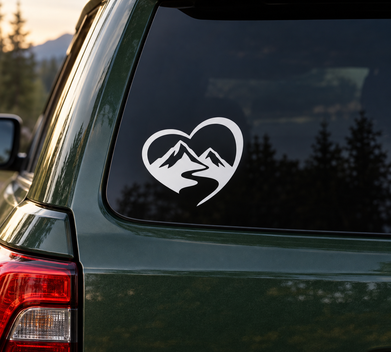HeartCX002 — Mountain Heart; illustrative application of the exact PDF artwork