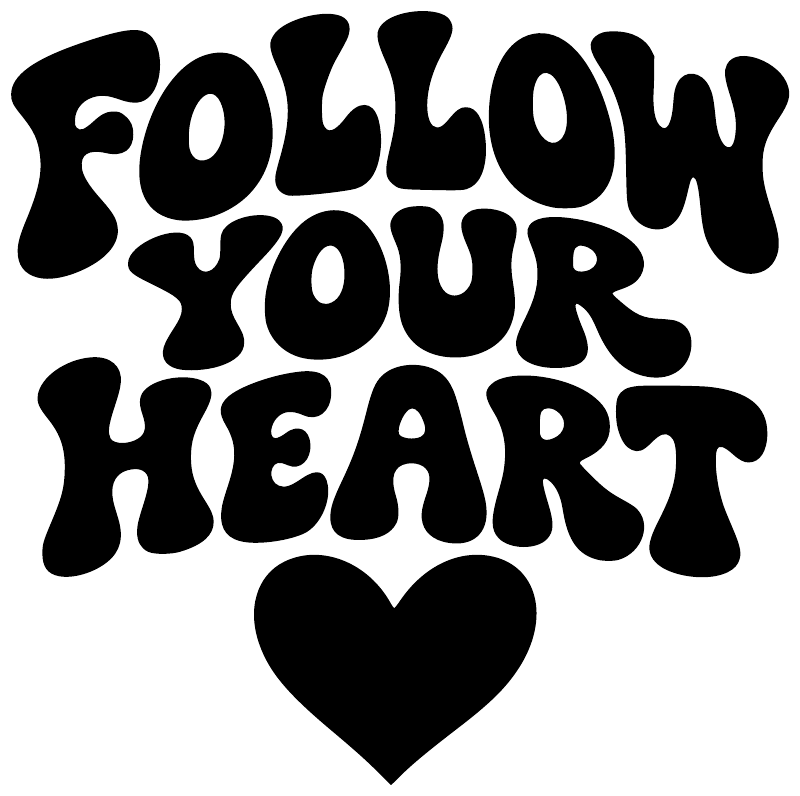 HeartCX007 — Follow Your Heart ; preview rendered from the saved vector PDF