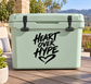 HeartCX009 — Heart Over Hype; illustrative application of the exact PDF artwork