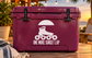 White roller skate logo vinyl decal with text "ONE MORE SUNSET LAP"