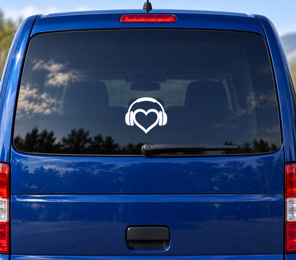 MusicCX004 — Headphone Heart; illustrative application of the exact PDF artwork