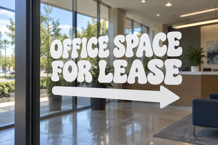 Office Space for Lease Signs
