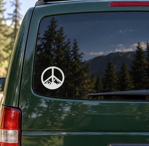 PeaceCX002 — Mountain Peace; illustrative application of the exact PDF artwork