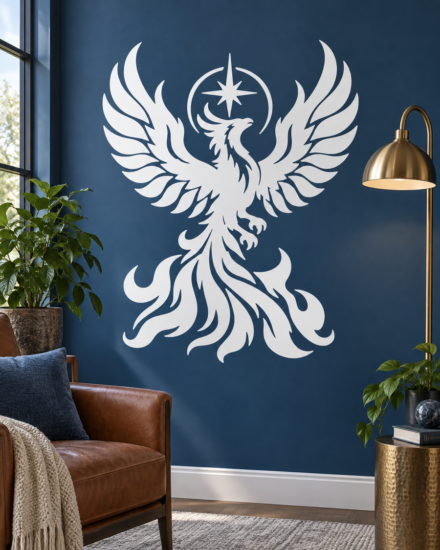 PhoenixCX026 — Star Halo Phoenix; illustrative application of the exact PDF artwork