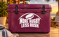 White “MORE RUGBY LESS RUSH” rugby vinyl decal