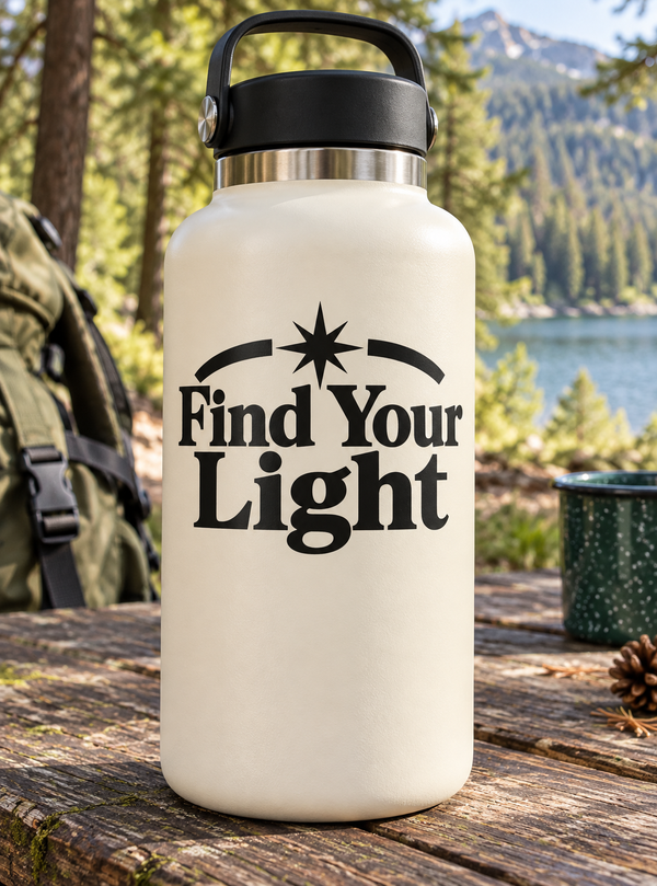 StarCX025 - Find Your Light; illustrative application of the exact PDF artwork