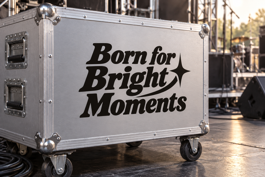 StarCX029 - Born for Bright Moments; illustrative application of the exact PDF artwork