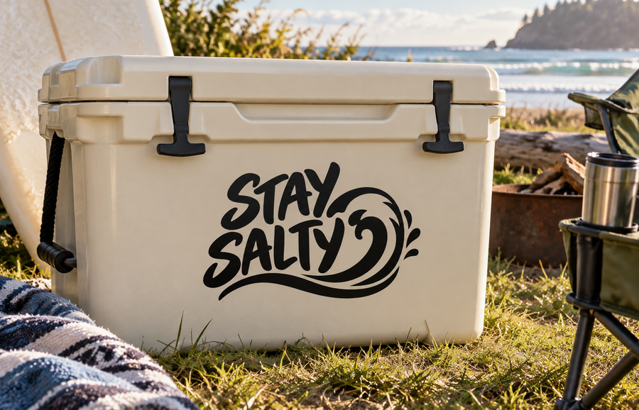 SurfingCX027 - Stay Salty; illustrative application of the exact PDF artwork