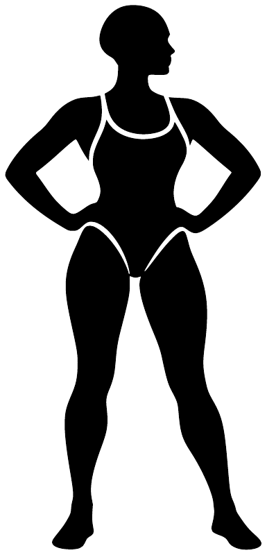 SwimmingCX008 - Swimming Another Lap Day; preview rendered from the saved vector PDF