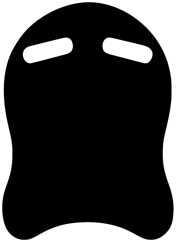 SwimmingCX012 - Swimming Kickboard Club; preview rendered from the saved vector PDF