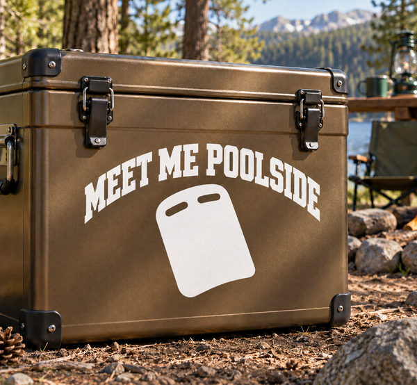 SwimmingCX027 - Swimming Meet Me Poolside; illustrative application of the exact PDF artwork