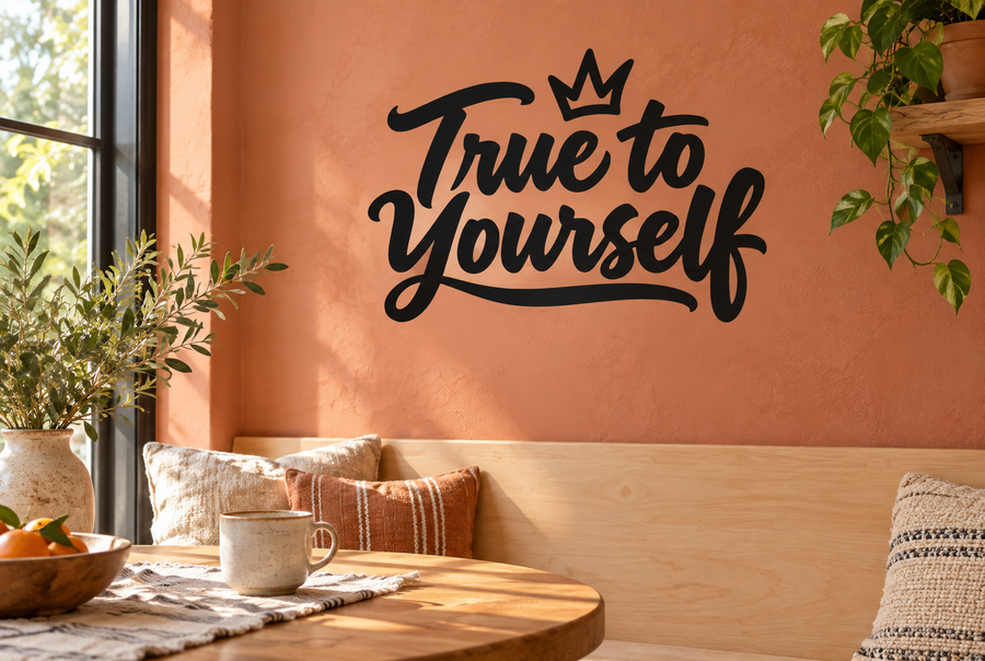TattooCX026 - True to Yourself; illustrative application of the exact PDF artwork