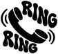 TelephoneCX006 — Ring Ring ; preview rendered from the saved vector PDF