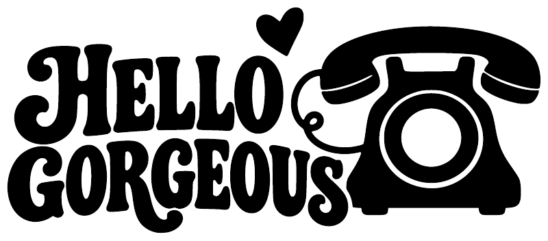 TelephoneCX009 — Hello Gorgeous ; preview rendered from the saved vector PDF