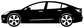 TeslaCX001 — Model 3 Profile Silhouette ; preview rendered from the saved vector PDF