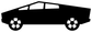 TeslaCX005 — Cybertruck Profile Silhouette ; preview rendered from the saved vector PDF