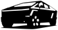 TeslaCX011 — Cybertruck Three Quarter Contour ; preview rendered from the saved vector PDF
