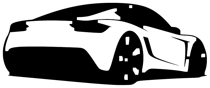 TeslaCX018 — Roadster Rear Angle ; preview rendered from the saved vector PDF