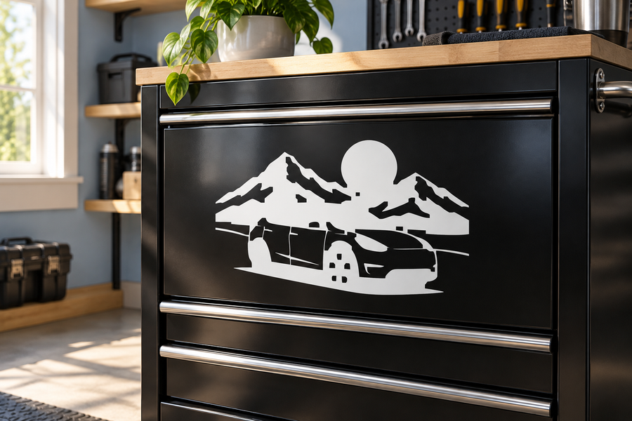 TeslaCX020 — Model Y Mountain Drive; illustrative application of the exact PDF artwork