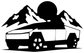 TeslaCX023 — Cybertruck Mountain Drive ; preview rendered from the saved vector PDF