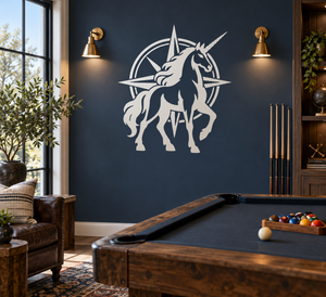 UnicornCX027 — Compass Horn Emblem; illustrative application of the exact PDF artwork