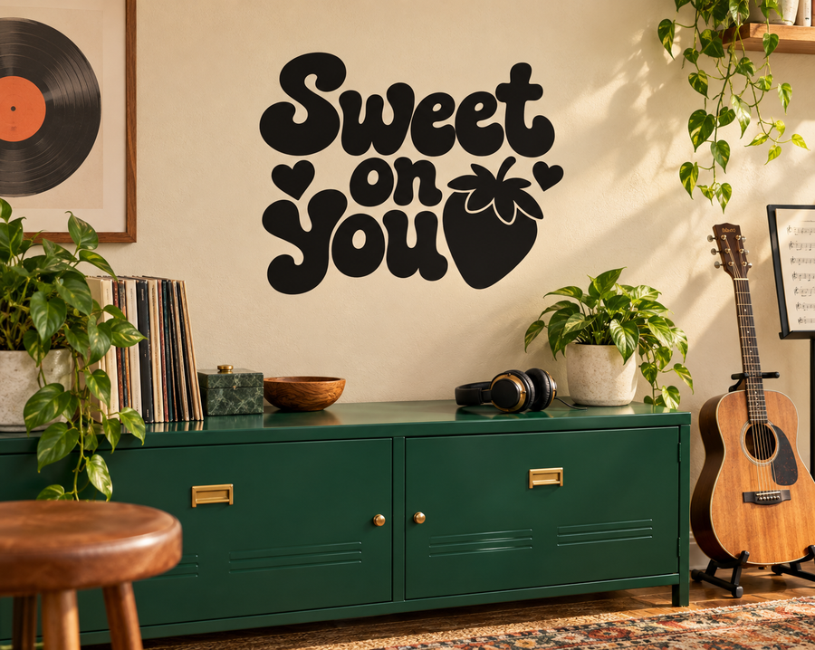 ValentineCX027 - Sweet on You; illustrative application of the exact PDF artwork