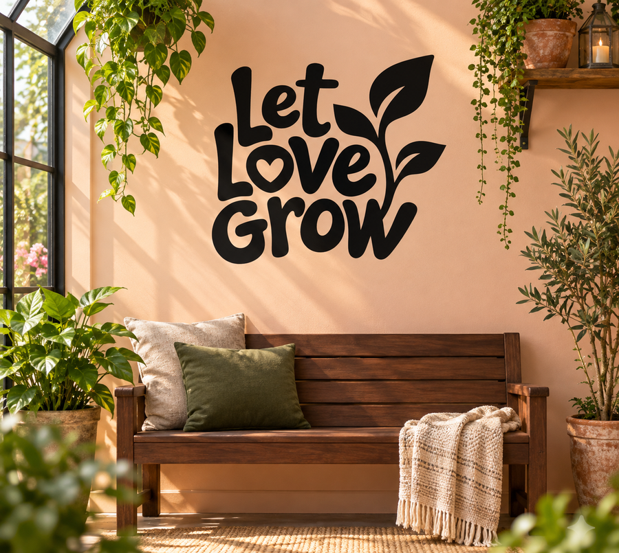 WeddingCX022 - Let Love Grow; illustrative application of the exact PDF artwork