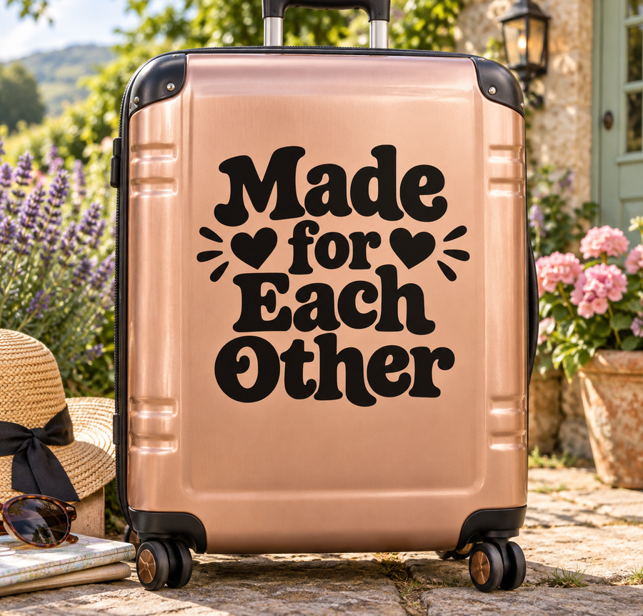 WeddingCX028 - Made for Each Other; illustrative application of the exact PDF artwork
