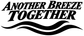 Black 'ANOTHER BREEZE TOGETHER' vinyl decal with wave graphic
