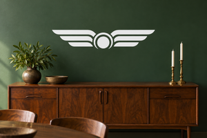 WingCX007 — Art Deco Wings; illustrative application of the exact PDF artwork