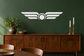 WingCX007 — Art Deco Wings; illustrative application of the exact PDF artwork