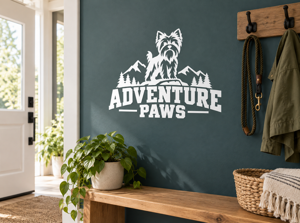 YorkshireTerrierCX024 - Adventure Paws; illustrative application of the exact PDF artwork