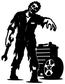 ZombieCX009 — Zombie Mechanic ; preview rendered from the saved vector PDF