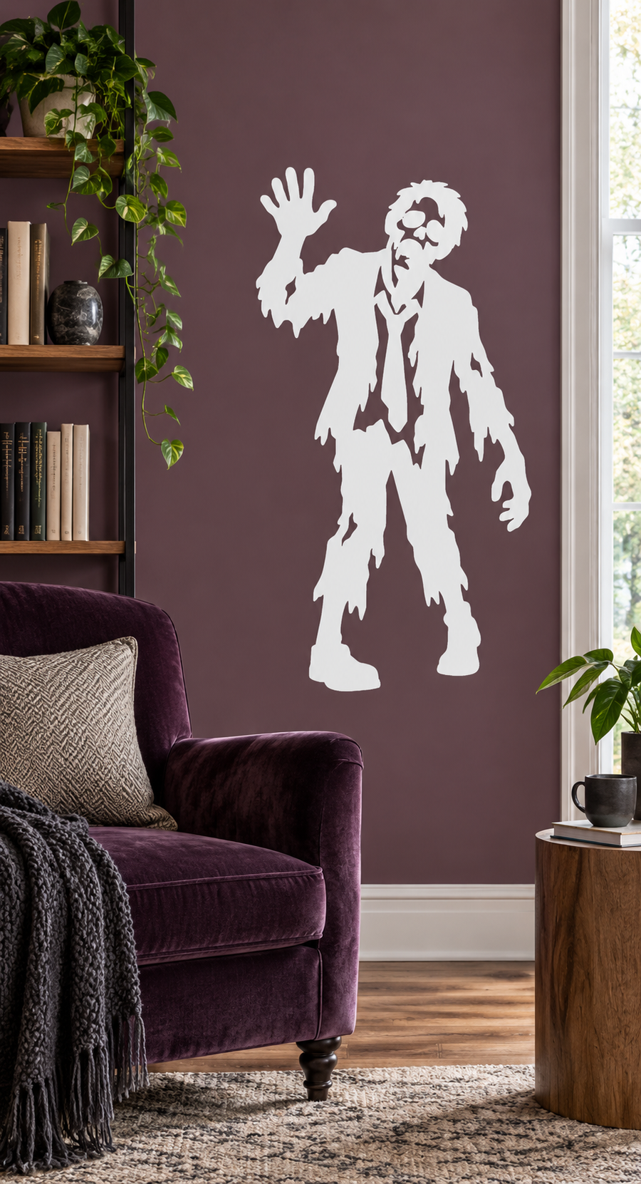 ZombieCX029 — Zombie Hand Wave; illustrative application of the exact PDF artwork