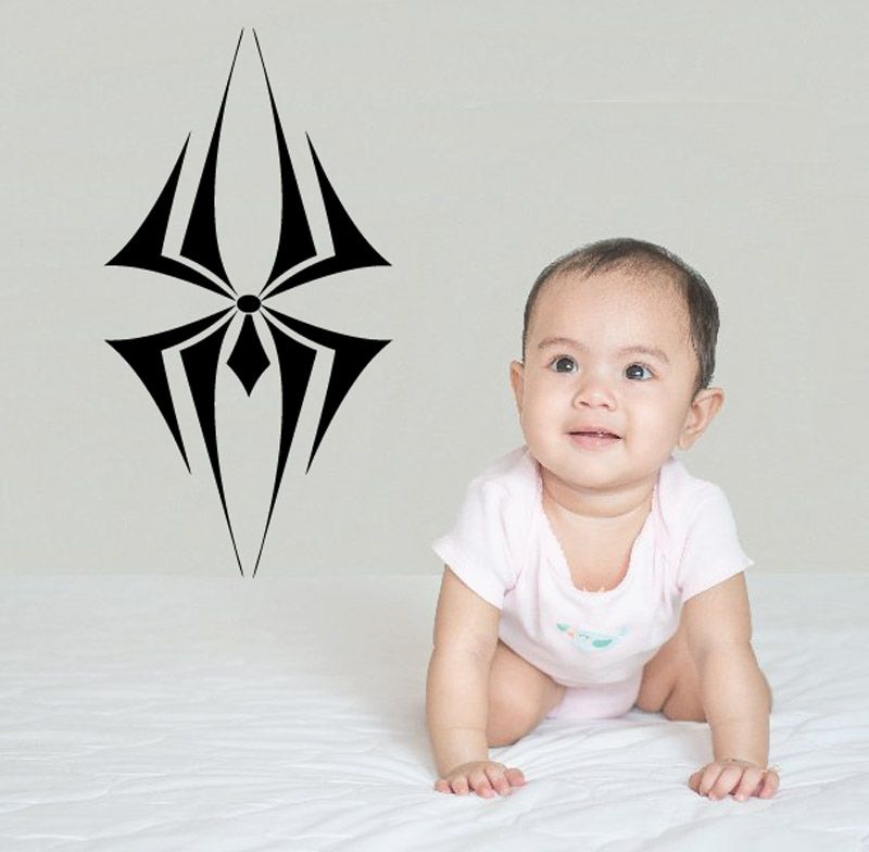 Image of Abstract Angular Spider Decal