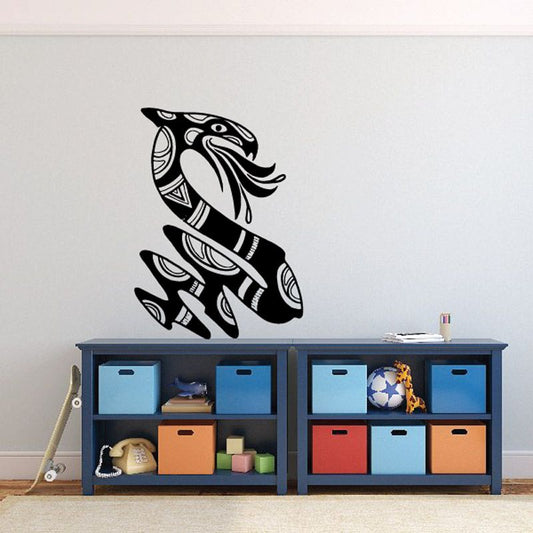 Image of Alaskan Style Snake Decal