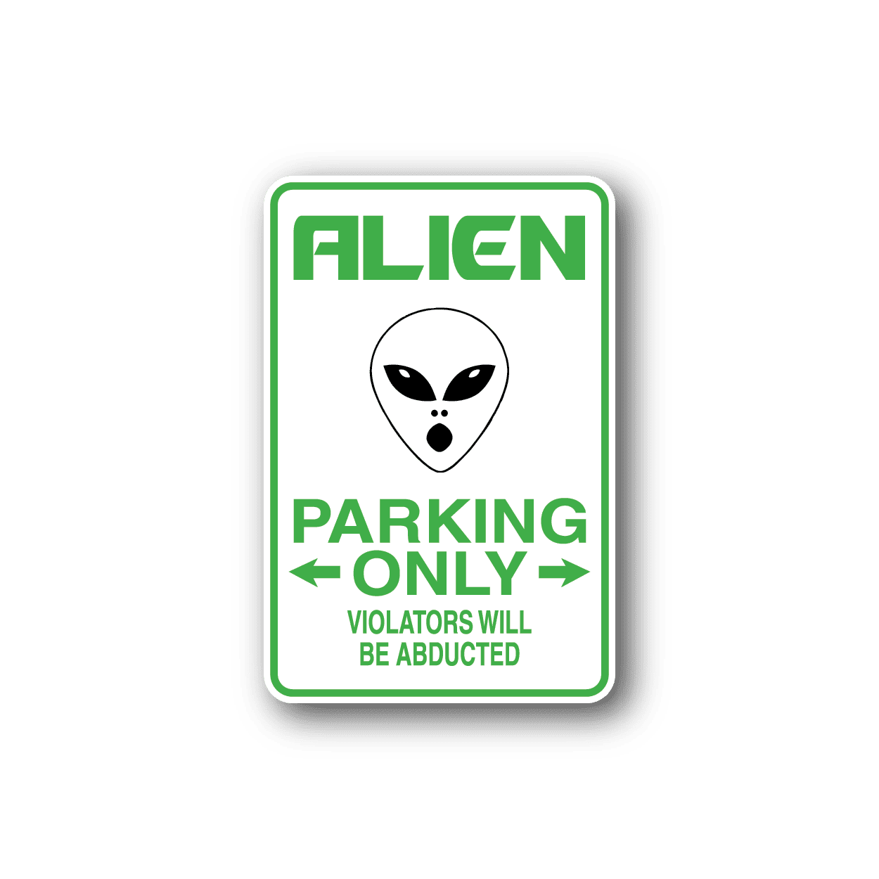 Image of Aline Parking Only Sticker