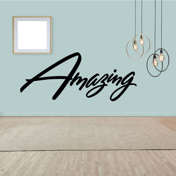 Amazing Wall Decal - Vinyl Decal - Car Decal - Business Sign - MC632 ...